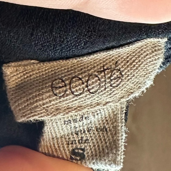 Urban Outfitters Ecote Cami Top Black Floral Bead Tassel Women’s Sz S Y2K - Picture 7 of 7